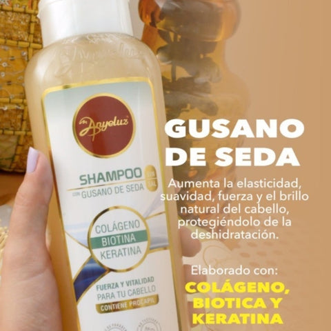Gusano de seda Shampoo 500ML